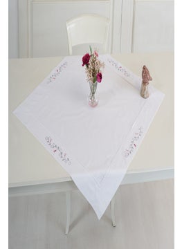 Buldan Linen Elegant Embroidered Tablecloth