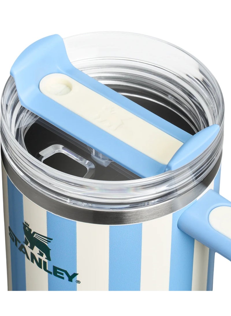 Stanley The Quencher H2.0 Flowstate™ Tumbler | 40 OZ Cornflower Cabana Gloss  - Image 3