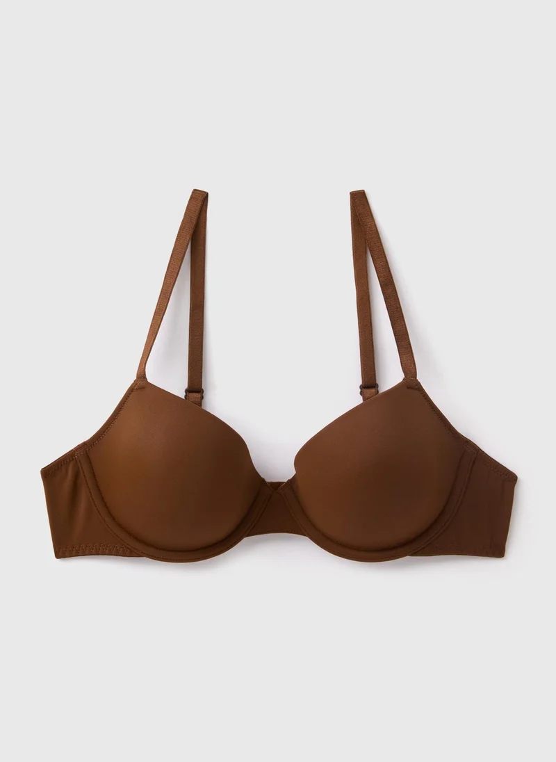 Matalan Warm  Microfibre T-Shirt Bra