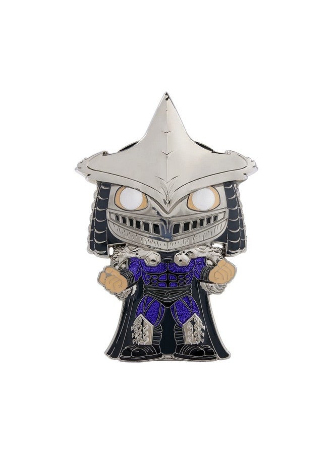 Funko Pop Enamel Pin: Teenage Mutant Ninja Turtles - Super Shredder, Glow in The Dark, Chance of Chase Enamel Pins - Cute Collectable Novelty Brooch - for Backpacks & Bags - Gift Idea - Image 1