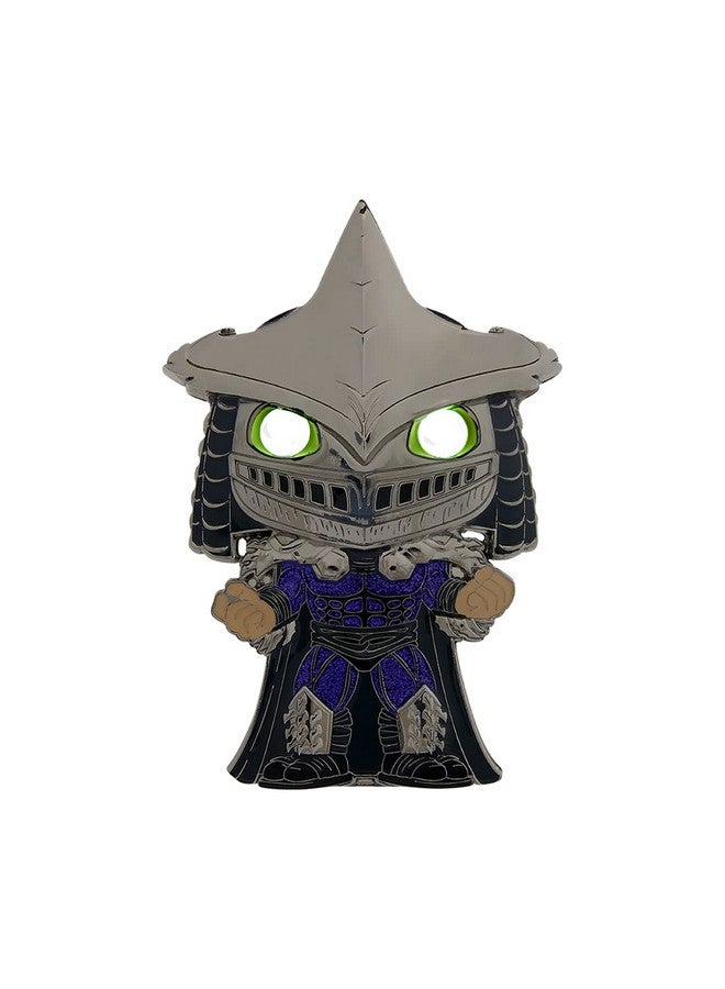 Funko Pop Enamel Pin: Teenage Mutant Ninja Turtles - Super Shredder, Glow in The Dark, Chance of Chase Enamel Pins - Cute Collectable Novelty Brooch - for Backpacks & Bags - Gift Idea - Image 3