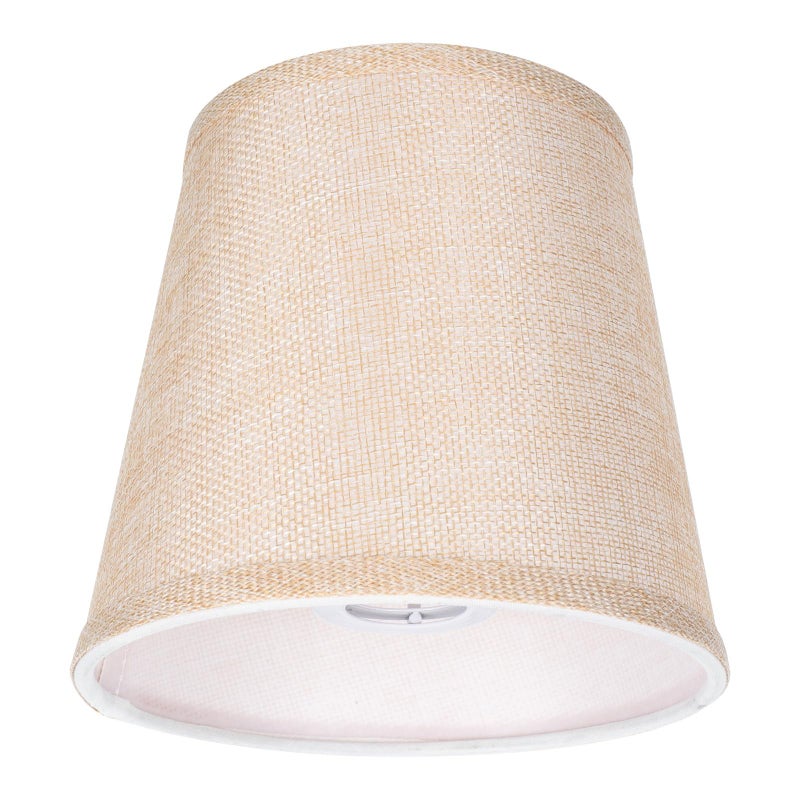 White Fabric Lampshade for Chandelier Pendant Light Non Dazzling Lighting Decor for Bedroom Home Hotel - Image 2