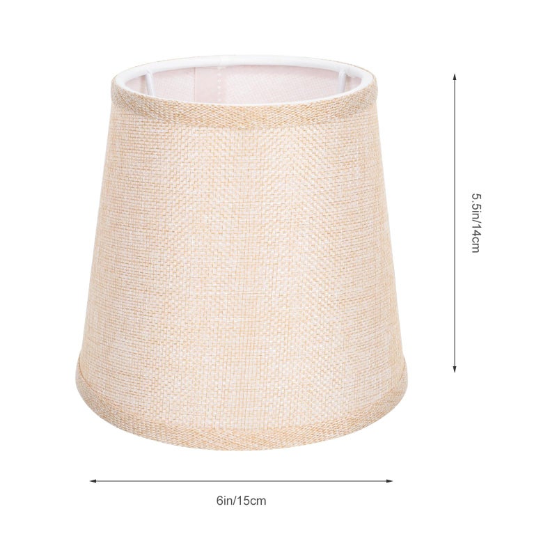 White Fabric Lampshade for Chandelier Pendant Light Non Dazzling Lighting Decor for Bedroom Home Hotel - Image 3