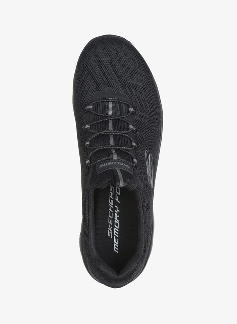 سكيتشرز أحذية رياضية نسائية سهلة الارتداء بنقوش -