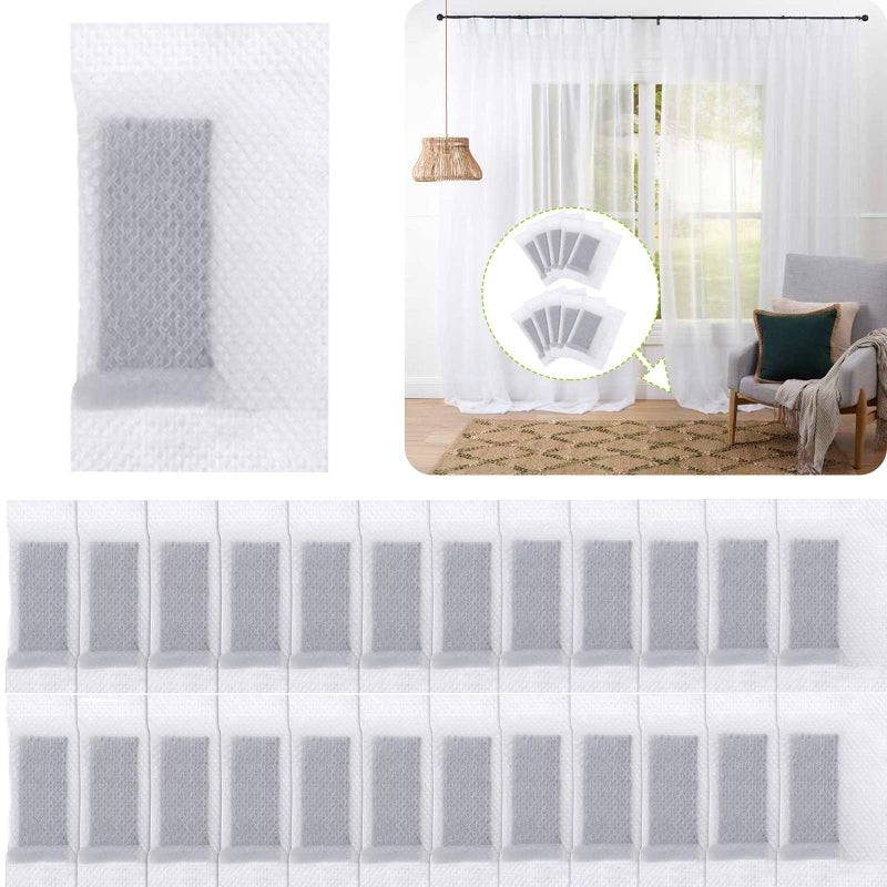BOETOADG BOETOADG 25 Curtain Weights Bottom Curtains Lead to Weight Cloth Curtain Weights for Home Curtains and Tablecloths Shower Curtains Cloth Mosquito Nets Accessories for Signs 15g Each 55x30 mm 