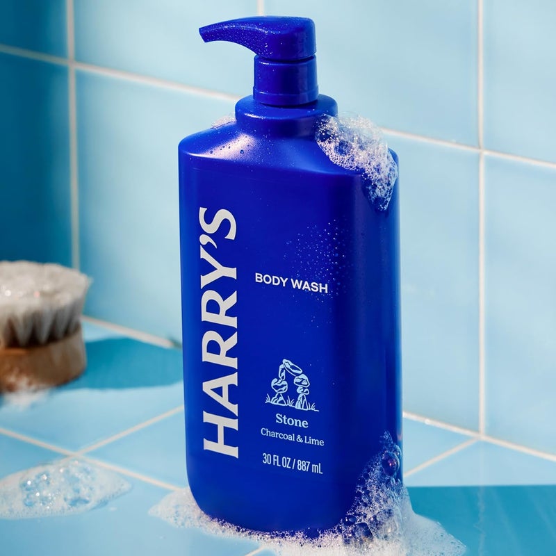 Harry's Harrys Mens Body Wash Stone 30 fl oz Shower Gel for Men No Parabens Sulfates or Dyes - Image 3