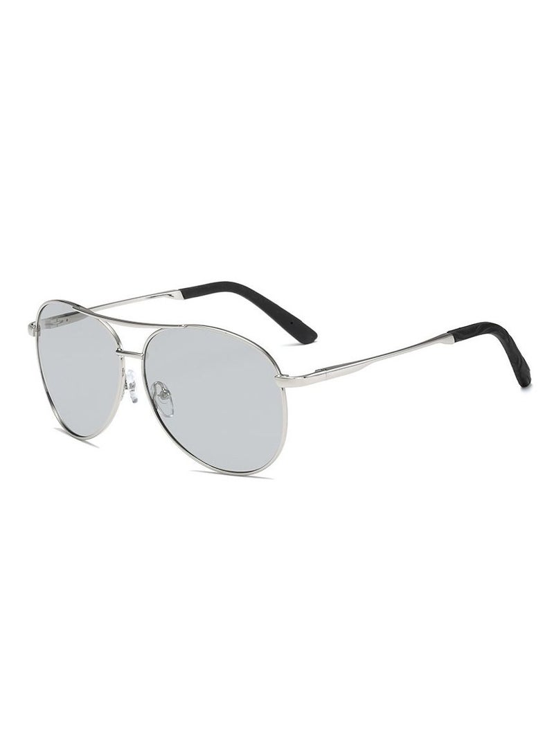 RedMapleTEK Polarized Full Frame UV400 Pilot Frame Sunglasses  - Image 1