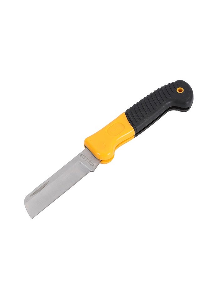 Electric Knife with Plastic Handle – Multi-Purpose Folding Utility Knife for Wire Stripping, Cable Cutting Home Repairs – Durable Knife for Electrical Maintenance, Construction, DIY Projects - pzsku/Z93D27D6FD5C7D44DD0A8Z/45/_/1731326260/9f0928c0-b0fe-4a7a-8815-9928affe4eb1