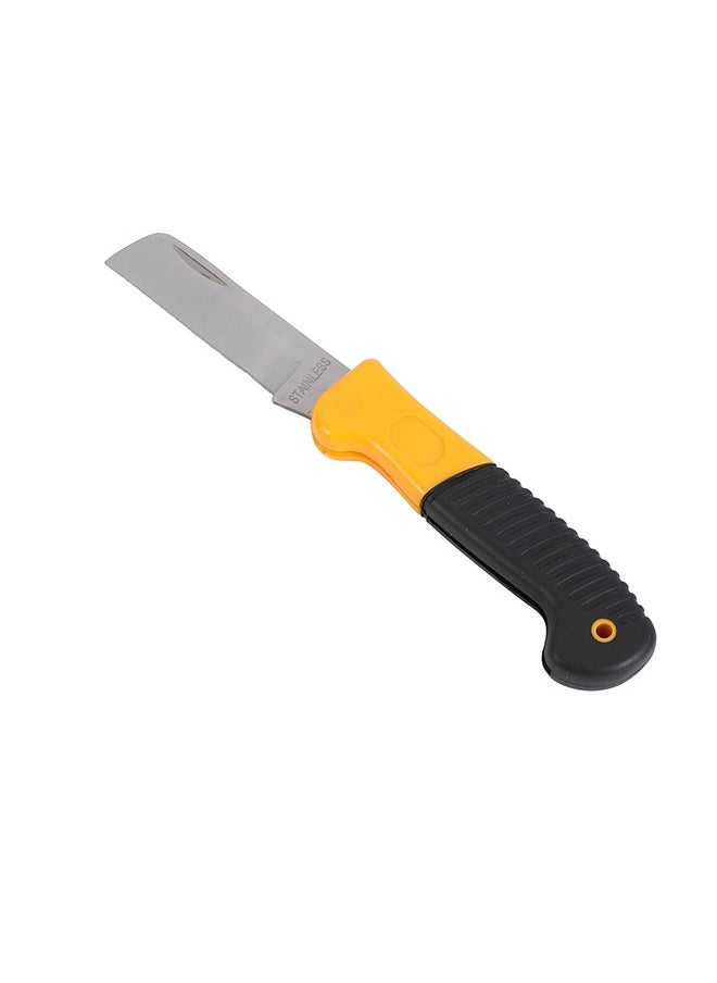 Electric Knife with Plastic Handle – Multi-Purpose Folding Utility Knife for Wire Stripping, Cable Cutting Home Repairs – Durable Knife for Electrical Maintenance, Construction, DIY Projects - pzsku/Z93D27D6FD5C7D44DD0A8Z/45/_/1731326262/99fa717d-0592-486c-902a-022ee2924357