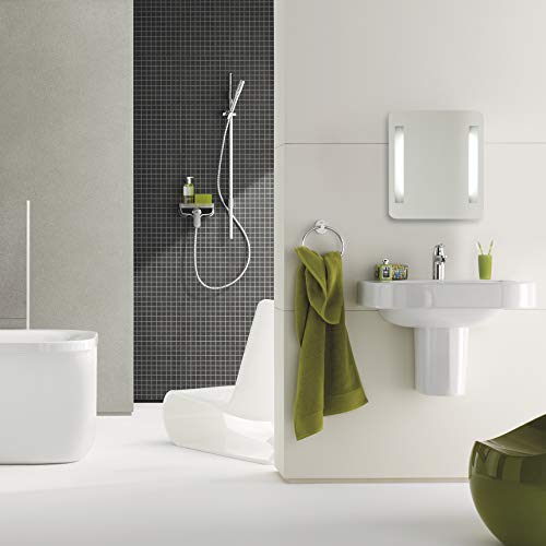Grohe Essentials Master Bathroom Set, 5-In-1, Starlight Chrome - Image 4