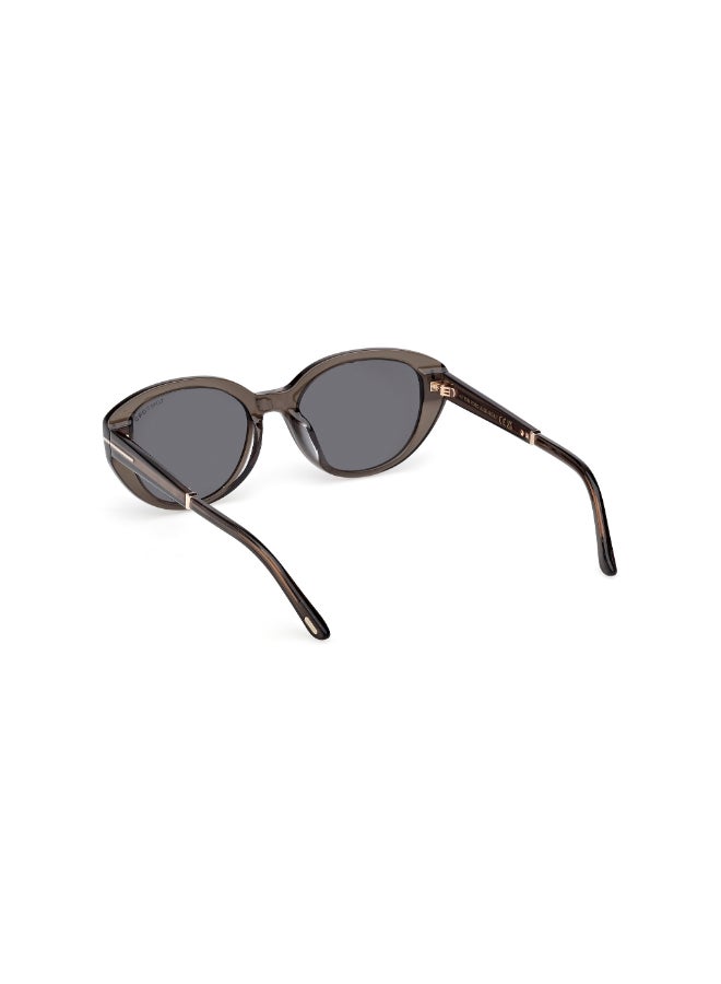 TOM FORD FULL RIM UV PROTECTION TOMFORD ACETATE SUNGLASSES FT1246-K45A54 - Image 3