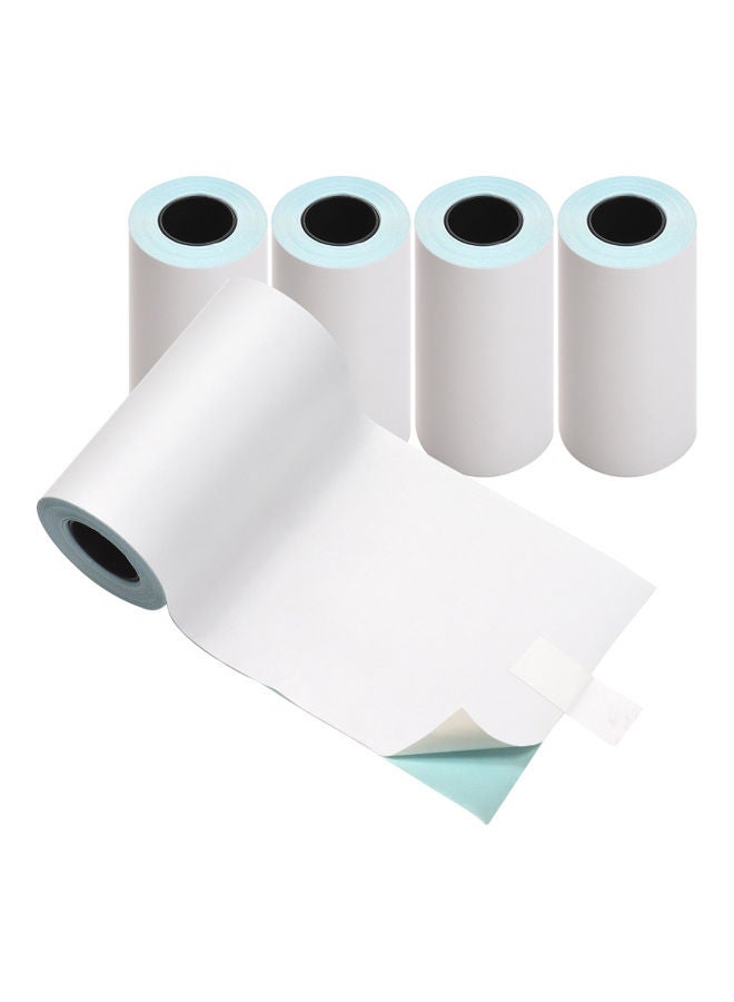 Generic 5-Rolls of 57x30mm Self-Adhesive Thermal Paper A4  - Image 3