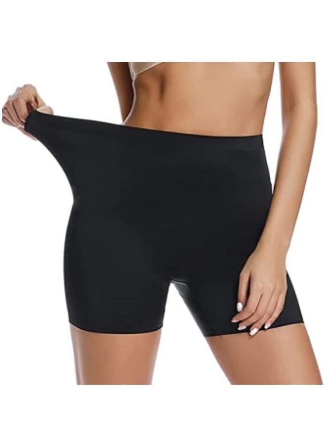 Generic - Seamless Shapewear for Women Shorts Tummy Control Body Shaper Shorts Under Dress Slip Shorts,Black - Image 1