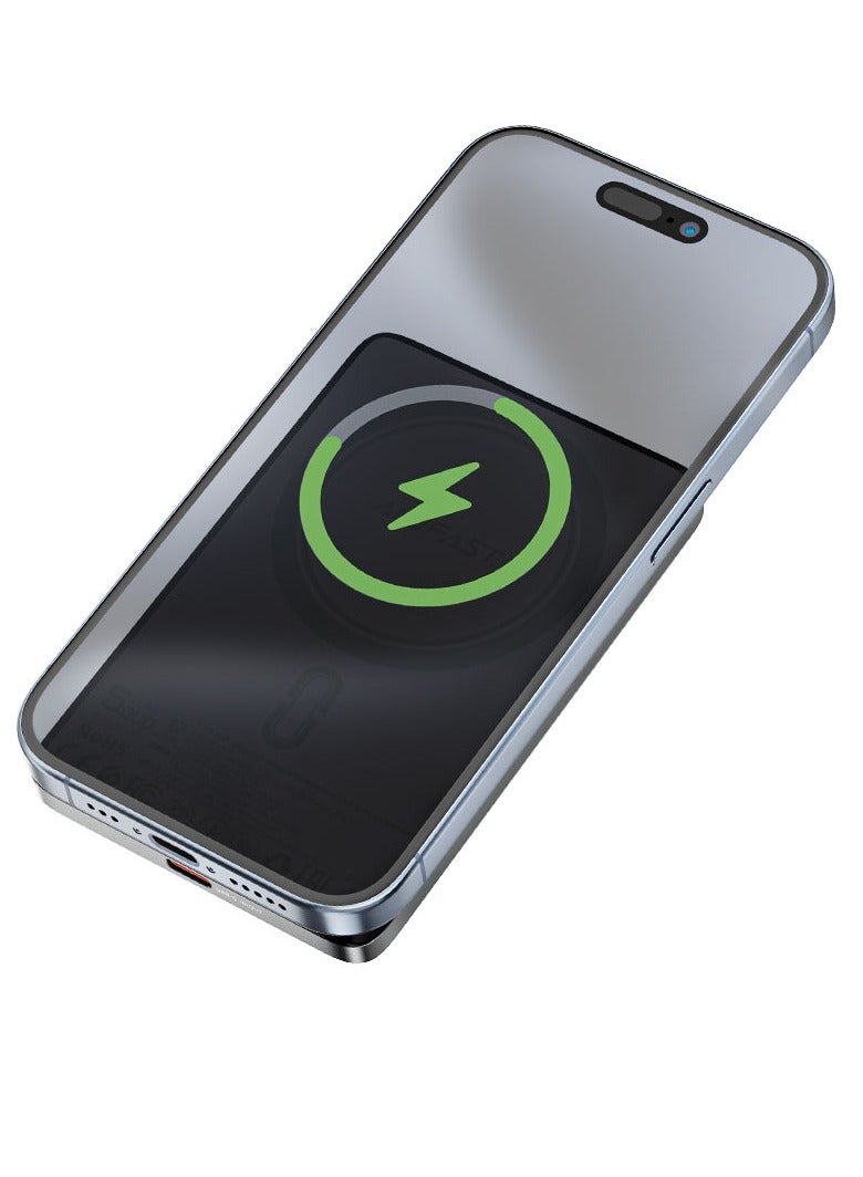 ACEFAST M8 PD18W power bank 5000mAh with wireless charging. - Image 2