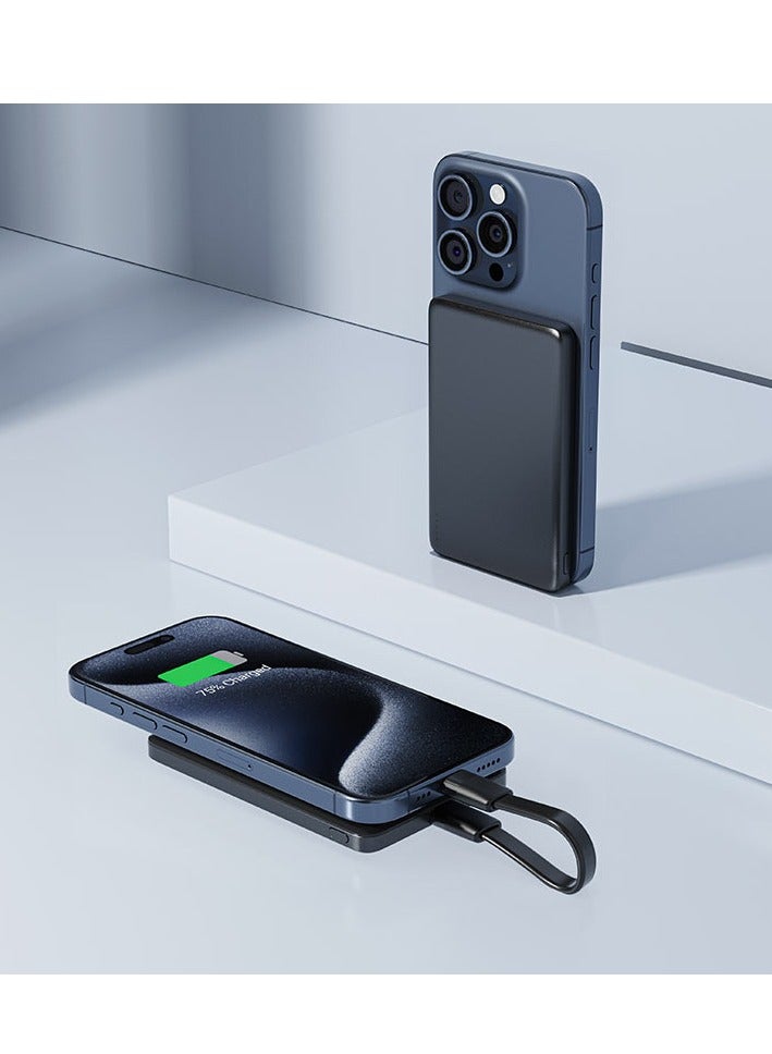 ACEFAST M8 PD18W power bank 5000mAh with wireless charging. - Image 5