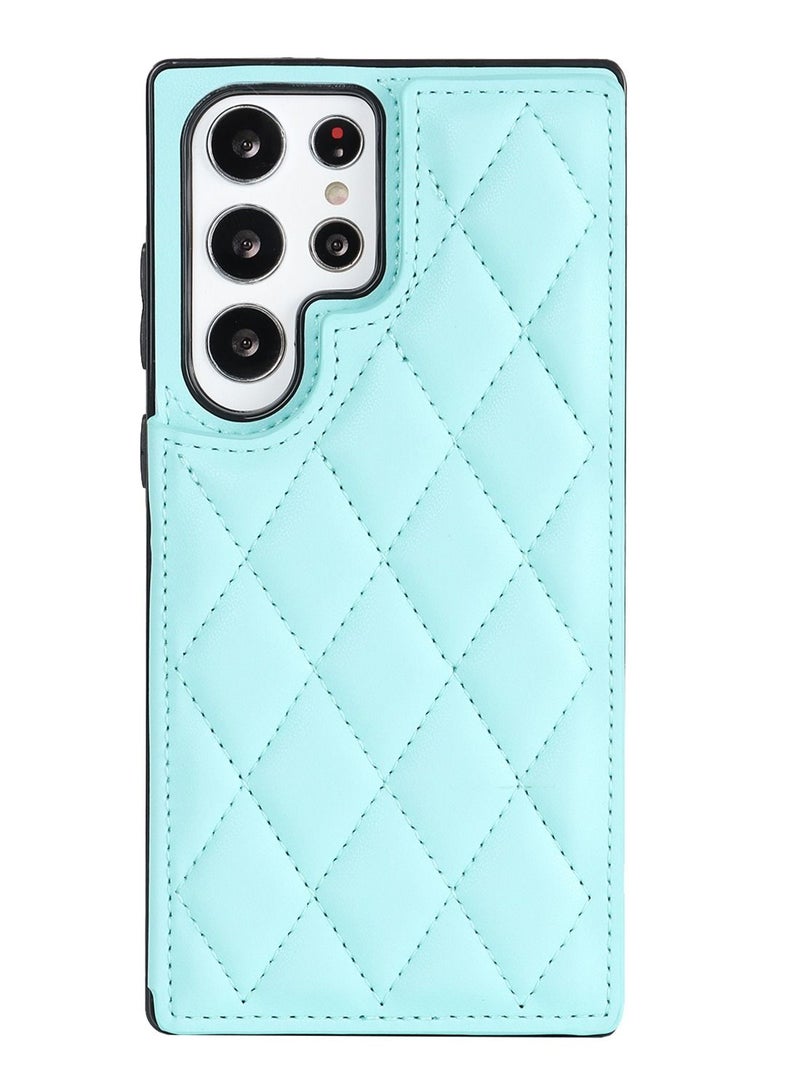 Suteni Magnetic Back Cover Card Slots Leather Phone Case for Samsung - Image 1