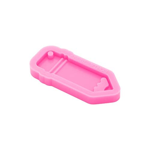 Angel Wings Shiny Glossy Pencil Shape Silicone Molds Making Keychain Polymer Clay Mold Necklace Epoxy Resin Jewellery Silicone Mold Resin Crafting Molds for Keychains Mold - Image 4