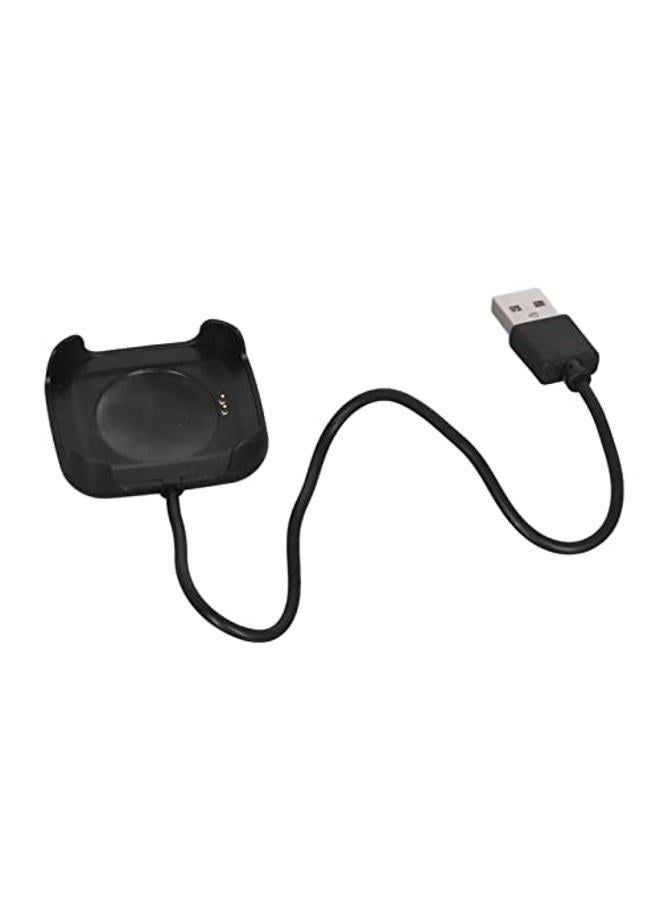 Zunate شاحن ساعة ذكية، كابل شحن ساعة، شاحن لساعة رياضية ملونة، كابل شحن USB محمول متوافق مع Hw22 HW19 - Image 1