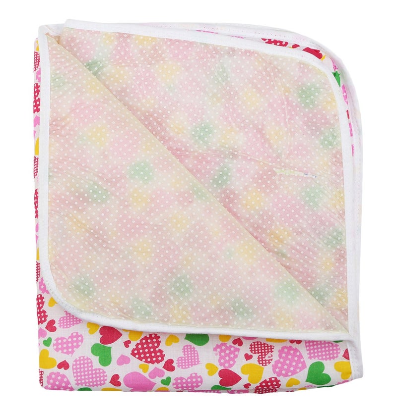 FARETO Cotton And Form One Sided Cloth Changing Mat (Pack of 4, 6-12 Months) - Image 2