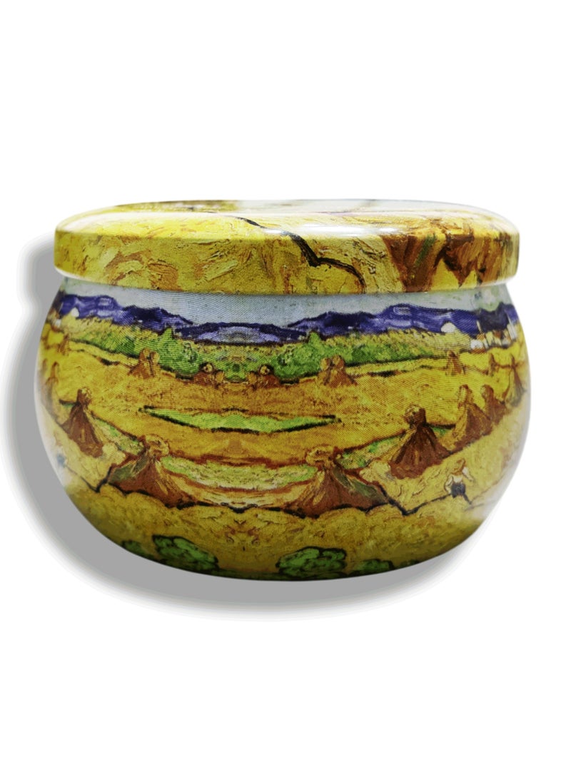 ALRAWDA Citronella Fly and Mosquito Repellent Candle - Made from the Finest Imported Wax - Lemon Scent - Multi-Colored  - Image 4