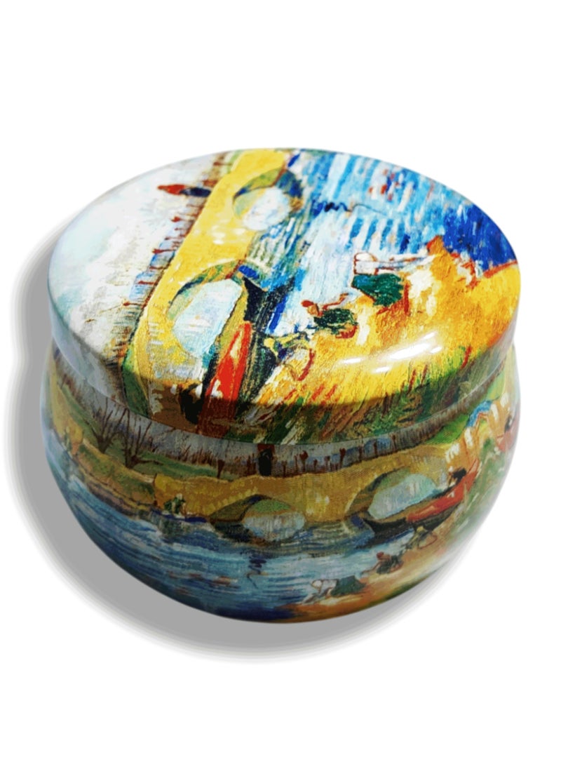 ALRAWDA Citronella Fly and Mosquito Repellent Candle - Made from the Finest Imported Wax - Lemon Scent - Multi-Colored  - Image 1