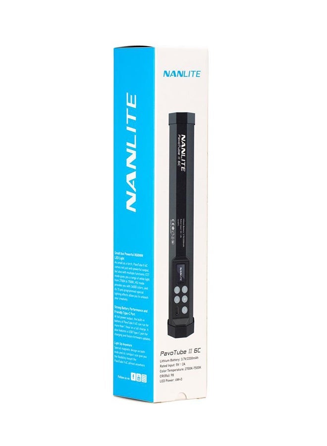 NANLITE Pavo Tube 6c 10"/25cm  RGBWW Led Tube With Built-In Battery - Image 2