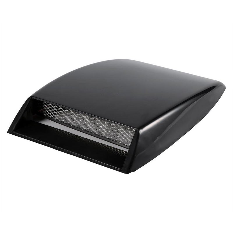 Bonnet Vent Cover Universal Car Decorative Air Intake Scoop Bonnet Vent Sticker Cover Hood Black
