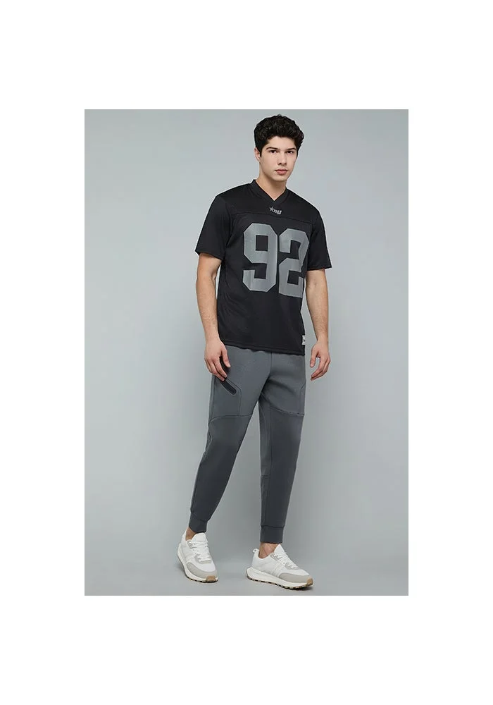 أر أند بي Solid Joggers with Drawstring Waist