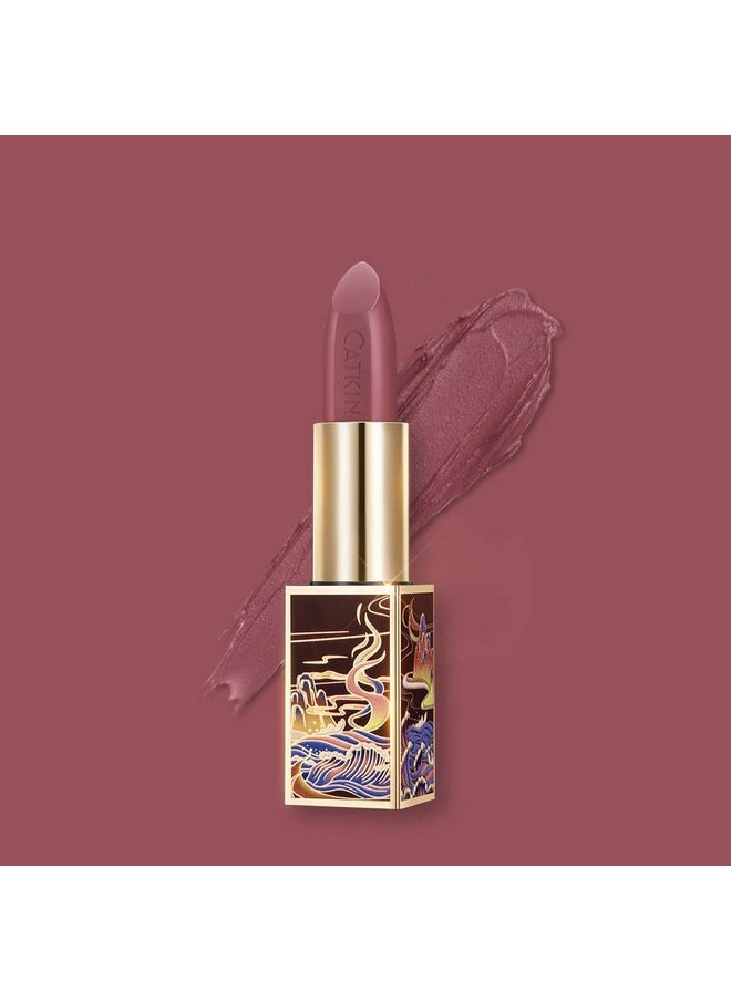 CATKIN - Catkin Semi-Matte Lipstick Hydrating High Impact Color Infused with Vitamin E and Avocado Oil Smooth Soft Texture Long Lasting Matte Finish 167 - Image 1