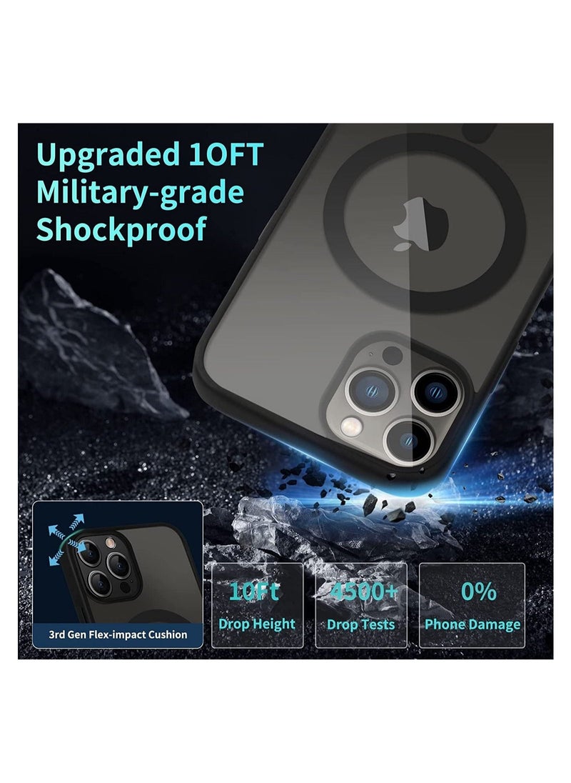 Raxoom Ultra-Thin Shockproof and Anti-Yellow Transparent Protective Cover Compatible for Apple iPhone 13 Pro Max 6.7 inch - Image 3