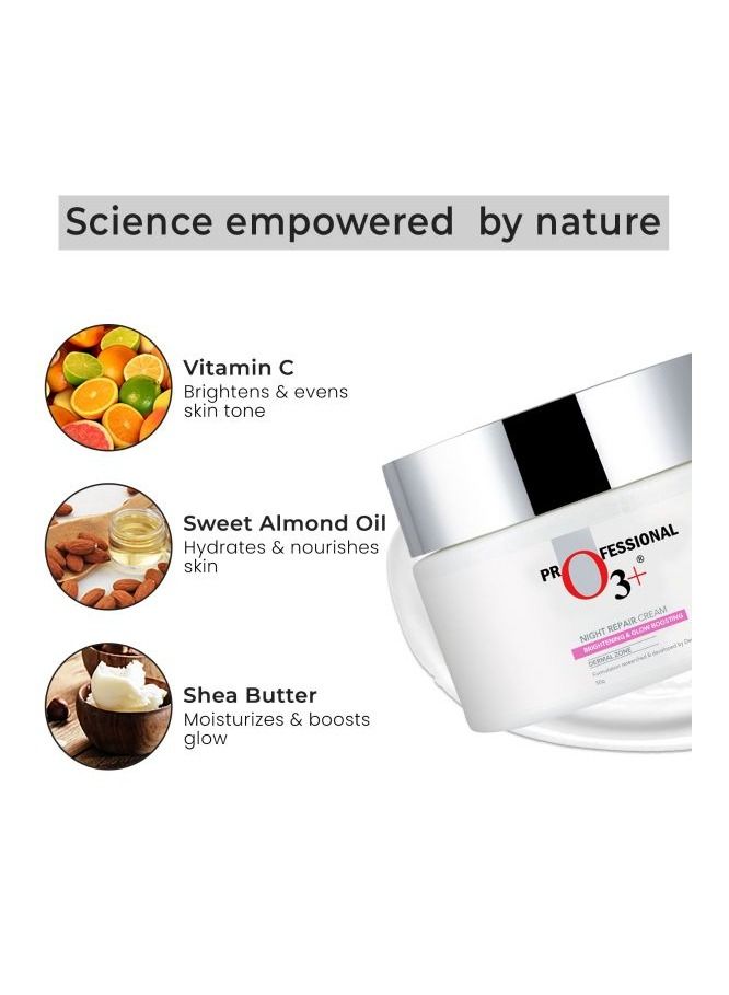 O3+ Dermal Zone Vitamin-A Night Repair Cream 50g - Image 4