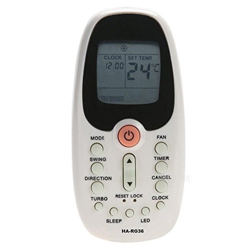 RCECAOSHAN Replacement Air Conditioner Remote Control for Midea Mirage ComfortStar RG36A/BGER RG36B/BGE RG36C/BGE RG36D/BGE RG36E/BGERG36F2/BGEF RG36F3/BGEF RG36F4/BGEF - Image 4