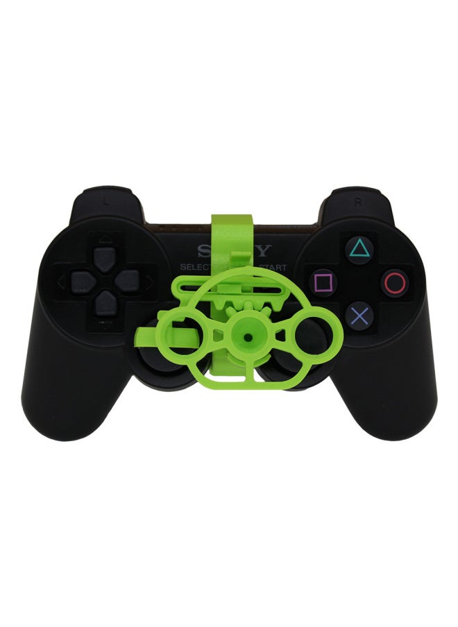 Generic Product Pc Computer Racing Game Handle Steering Wheel Simulation Driver PS3 Oka Horizon-Product Color:Bright Green  - Image 1