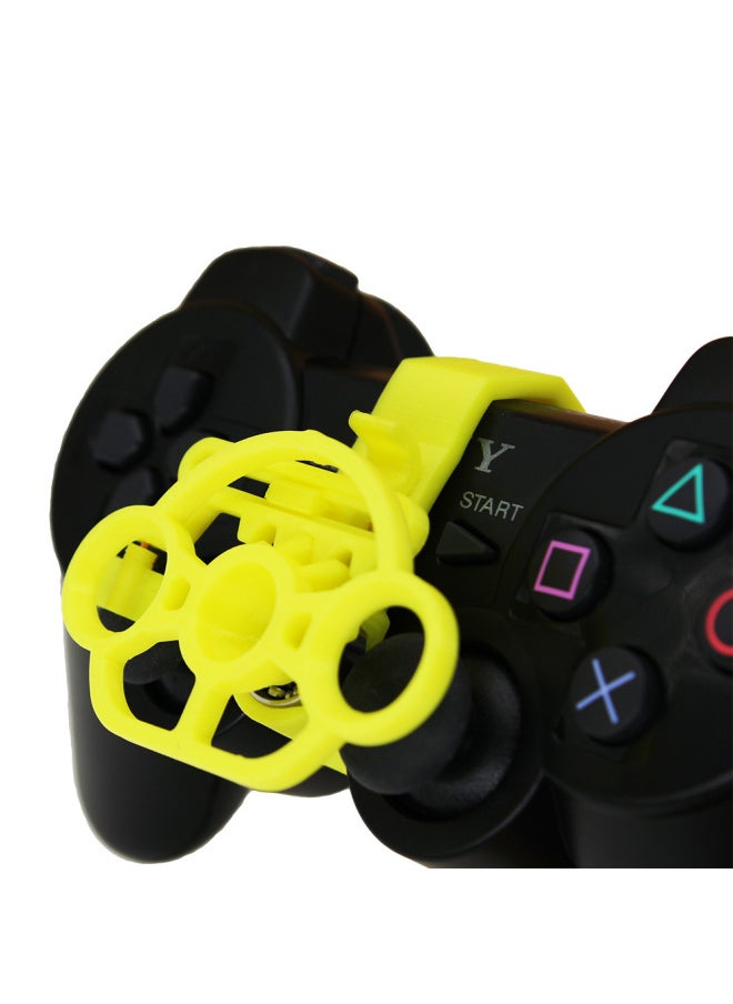 Generic Product Pc Computer Racing Game Handle Steering Wheel Simulation Driver PS3 Oka Horizon-Product Color:Bright Green  - Image 3