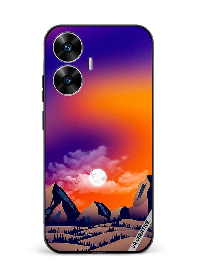 VR CREATIVE Protective Case Cover For Realme C55 Nature Design Multicolour - Image 1