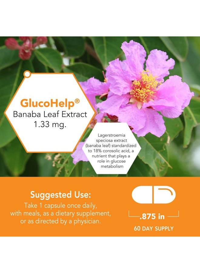 GlucoHelp (Banaba Extract),60 Capsules - Image 3