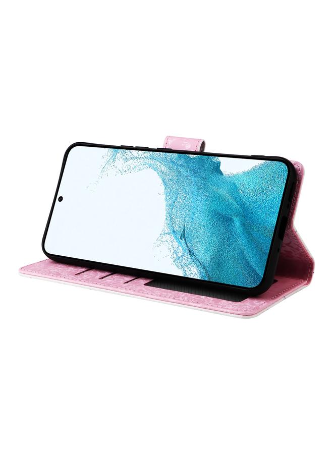 اس-توب جراب لهاتف Samsung Galaxy A54 5G مصنوع من الجلد بطبقة برونزية بتقنية RFID - Image 5