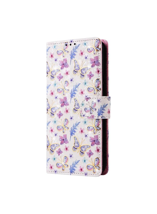 اس-توب جراب لهاتف Samsung Galaxy A54 5G مصنوع من الجلد بطبقة برونزية بتقنية RFID - Image 2