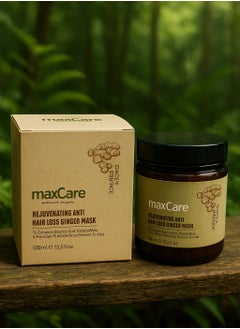Maxcare Maxcare Rejuvenating Anti Hair Loss Ginger Hair Mask – 500ml Deep Repair Treatment  - Image 2