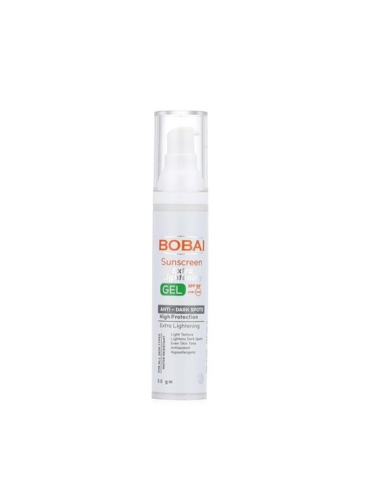 bobai Tinted Brightening Sunscreen Gel – Broad Spectrum SPF 50 – Lightweight, Non-Greasy Protection for Even Skin Tone – For All Skin Types – 50ml - Image 1