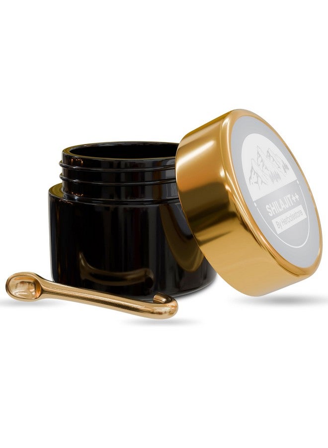 شيلاجيت++ راتنج شيلاجيت هيمالايا النقي 94.5% حمض فلفيك مختبر 600 ملغ قوة 60 حصة من شيلاجيت النقي العضوي من هيمالايا - شيلاجيت نقي للرجال والنساء للطاقة والحيوية ودعم المناعة - Image 1