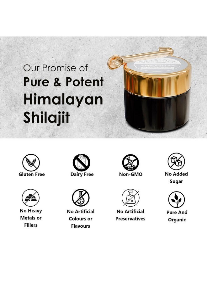 شيلاجيت++ راتنج شيلاجيت هيمالايا النقي 94.5% حمض فلفيك مختبر 600 ملغ قوة 60 حصة من شيلاجيت النقي العضوي من هيمالايا - شيلاجيت نقي للرجال والنساء للطاقة والحيوية ودعم المناعة - Image 5