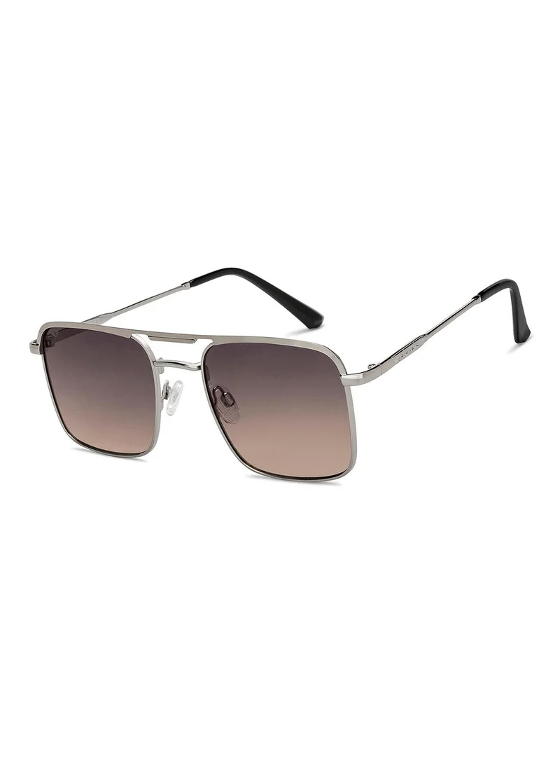 فينسينت تشيس Unisex UV Protection Square Sunglasses - VC S15800 - Lens Size: 53 Mm