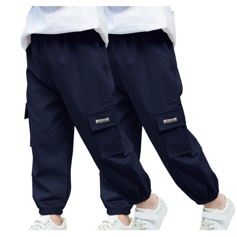 Children'S Spring, Autumn And Summer Cargo Pants, Boys And Girls Casual Pants, Small And Medium-Sized Kidsren'S Anti-Mosquito Pants, Korean Style Trendyy Pants - Image 1