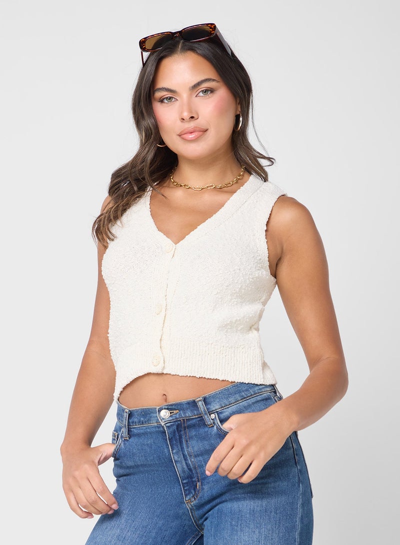 اونلي صدرية محبوكة ناعمة - Image 1