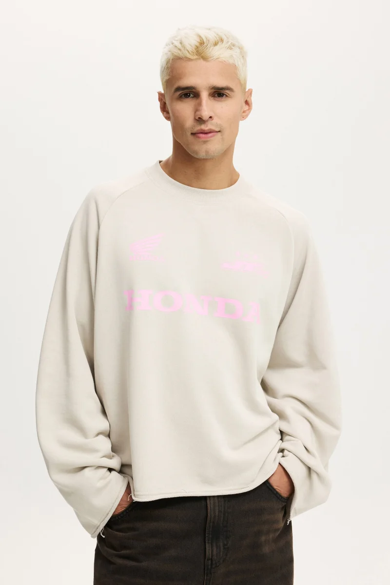 Cotton On CROPPED HONDA JT RACING CREW F