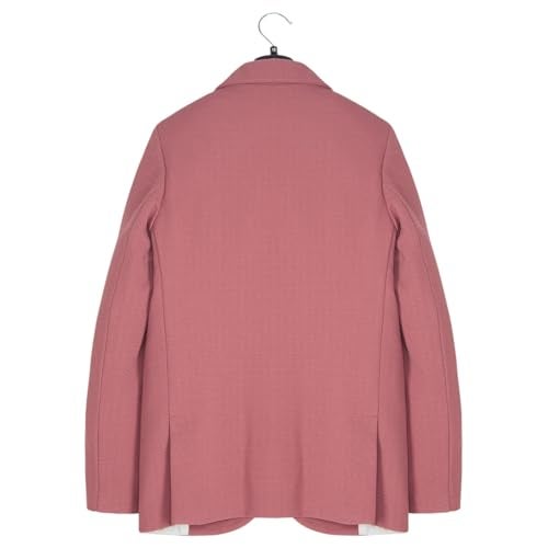 CHARCHIT Boys Regular Fit Plain Blazer and T-Shirt Pink - Image 2