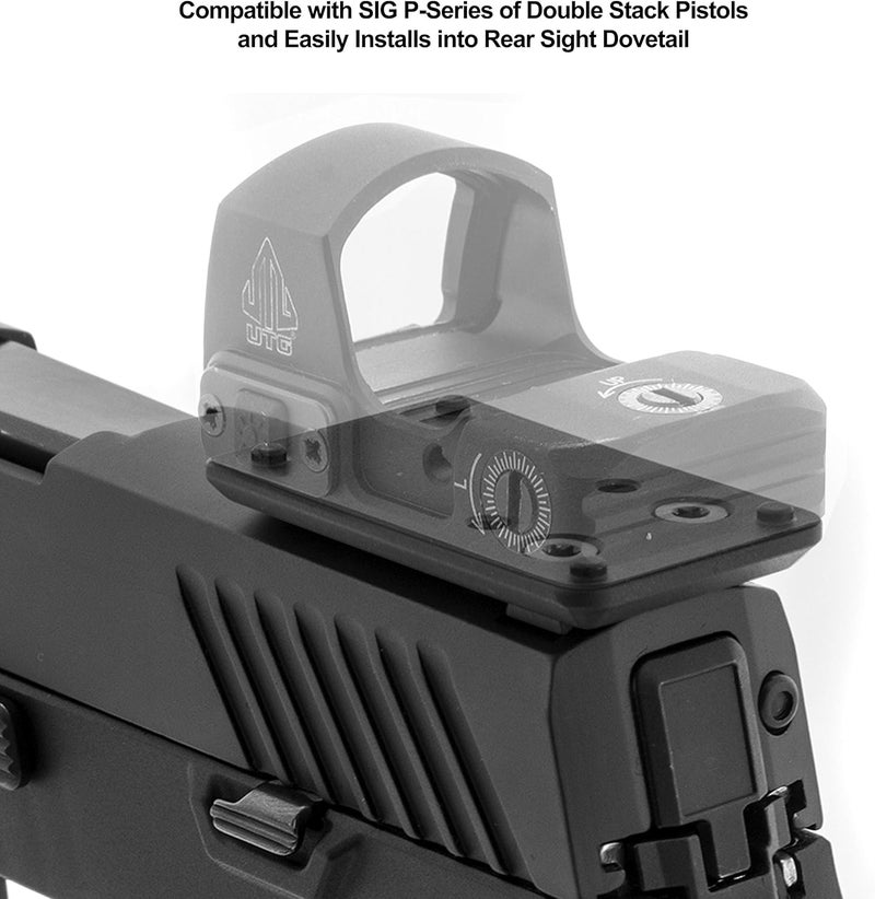 UTG Super Slim RDM20 Mount for Rear Sight Dovetail - Image 3