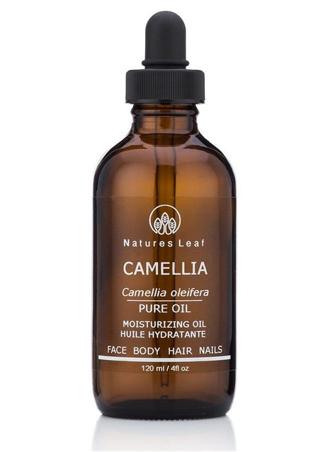 Organic Camellia Seed Oil/Tea Seed Oil / 100% Pure/Fresh Cold Pressed/Beautifies Hair, Skin And Nails/Non-Comedogenic/Hypoallergenic / 4 fl oz