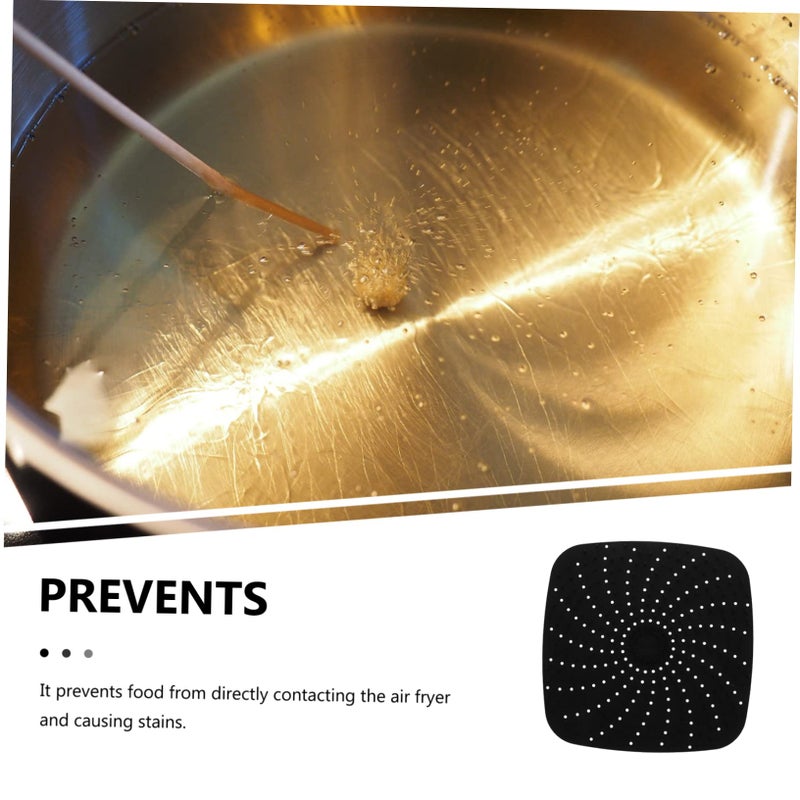 Reusable Silicone Air Fryer Liner Mat Easy Clean Crispy Cooking Baking Accessory - Image 4